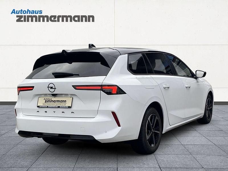 Gebraucht Opel Astra 131 PS (96 kW) 2024 Lack weiss banquise/typ aussenverkleidun Kombi