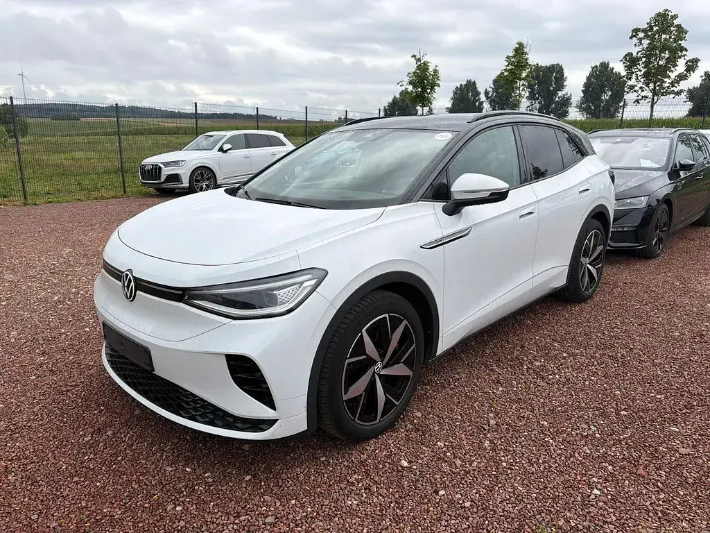Gebraucht VW ID.4 GTX 219 kW (299 PS) 2022 Gletscherweiß metallic SUV