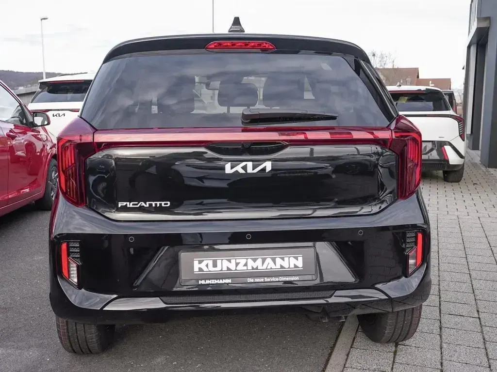 Gebraucht Kia Picanto Spirit 68 PS (50 kW) 2026 Schwarz auroraschwarz metallic Kleinwagen