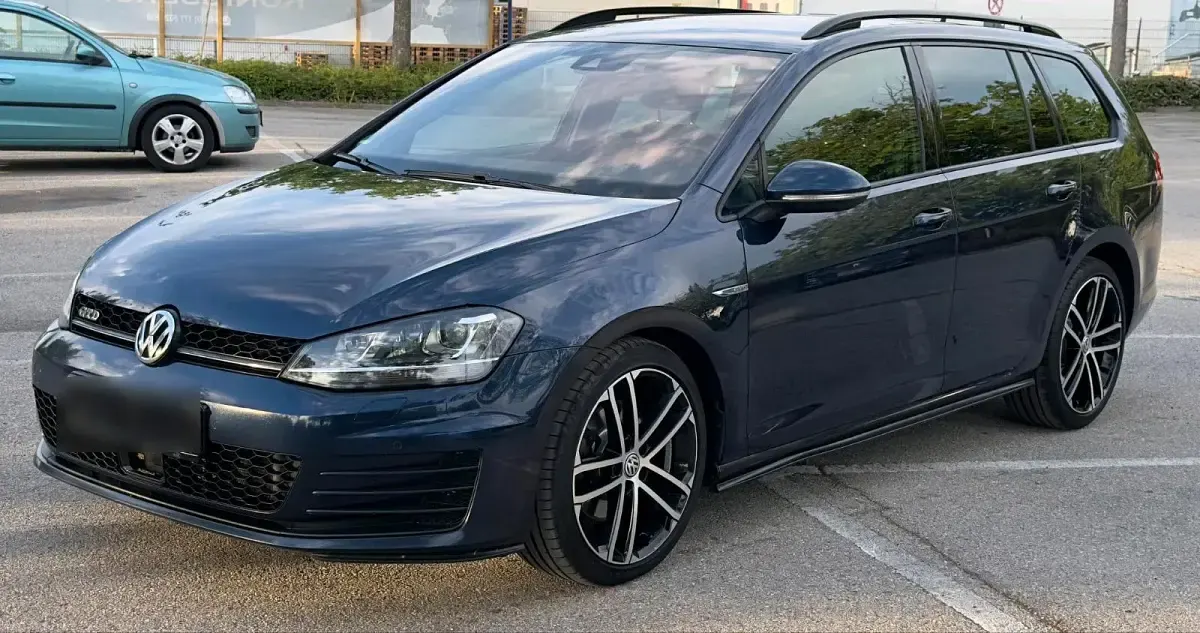 Gebraucht VW Golf VII GTD 184 PS (135 kW) 2015 Blau Kombi