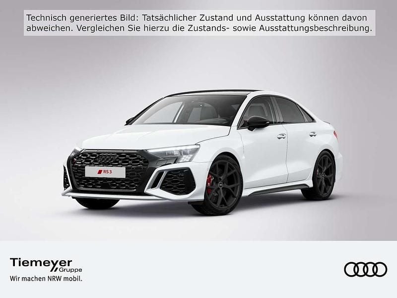 Gletscherweiß metallic Gebraucht 2024 Audi RS3 Ambiente Kleinwagen | 60.880 € (Fairer Preis) - Bild 1/4