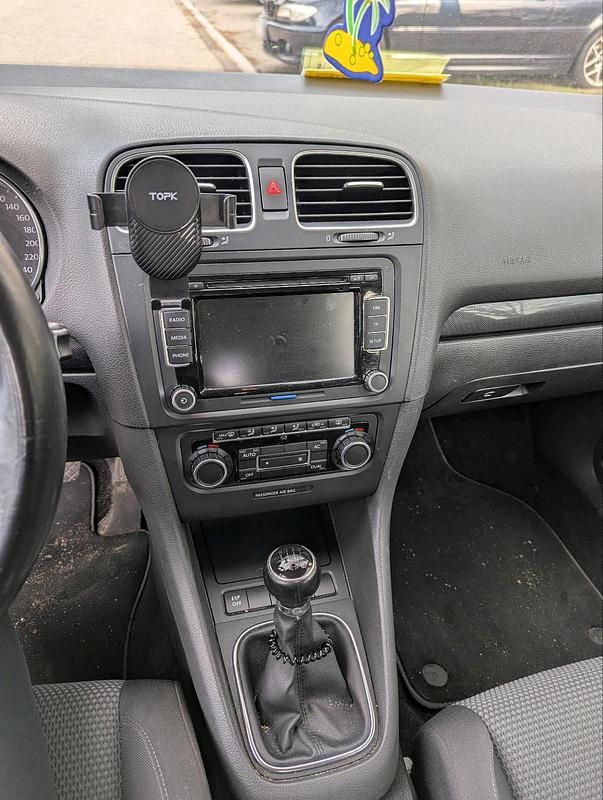 Gebraucht VW Golf VI 122 PS (89 kW) 2009 Schwarz Kleinwagen