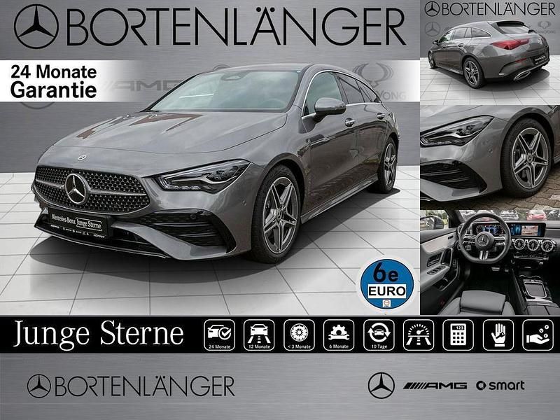 Grau Gebraucht 2024 Mercedes CLA200 Advanced Plus Limousine | 31.558 € (Guter Preis) - Bild 1/4