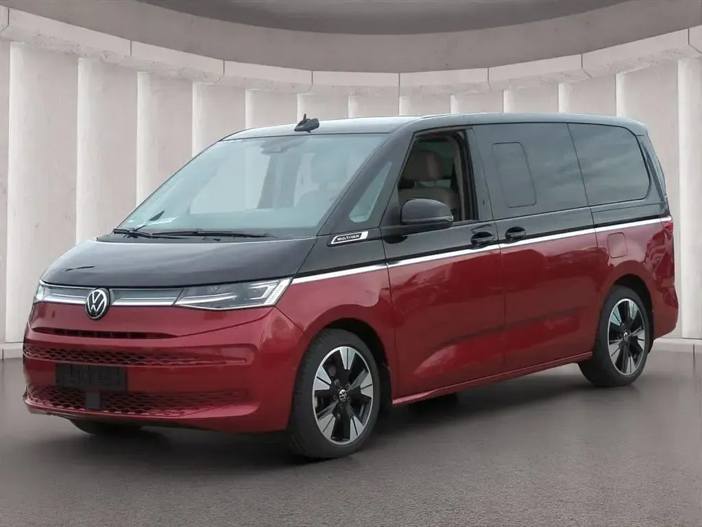 Gebraucht VW Multivan Style 150 PS (110 kW) 2023 Fortanarot metallic/deep black Van / Kleinbus