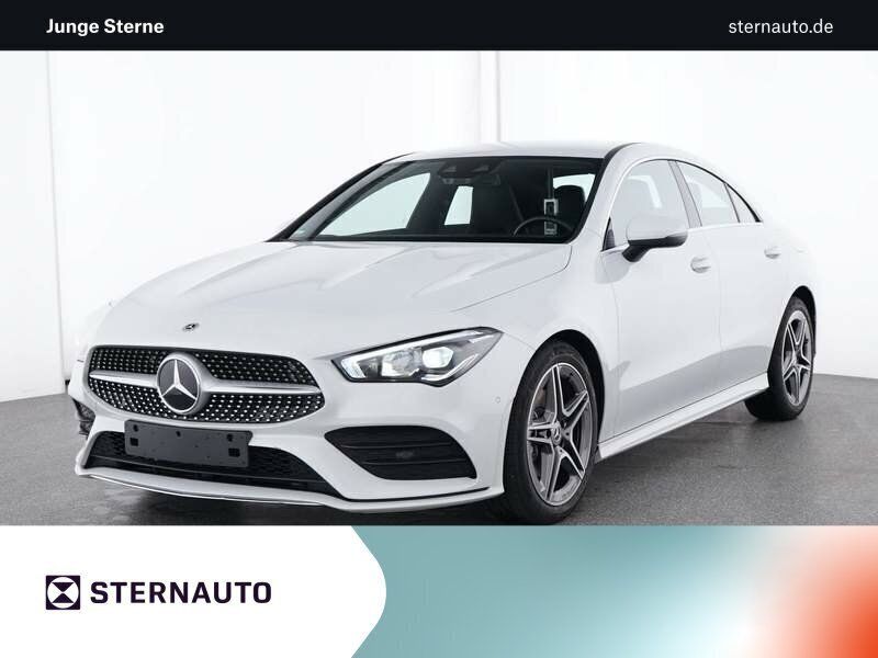 Digitalweiß Gebraucht 2022 Mercedes CLA200 AMG line Limousine | 34.848 € (Etwas zu teuer) - Bild 1/4