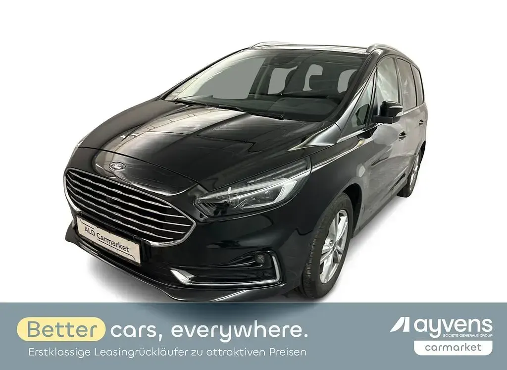 Gebraucht Ford Galaxy Titanium 150 PS (110 kW) 2023 Obsidianschwarz metallic Van / Kleinbus