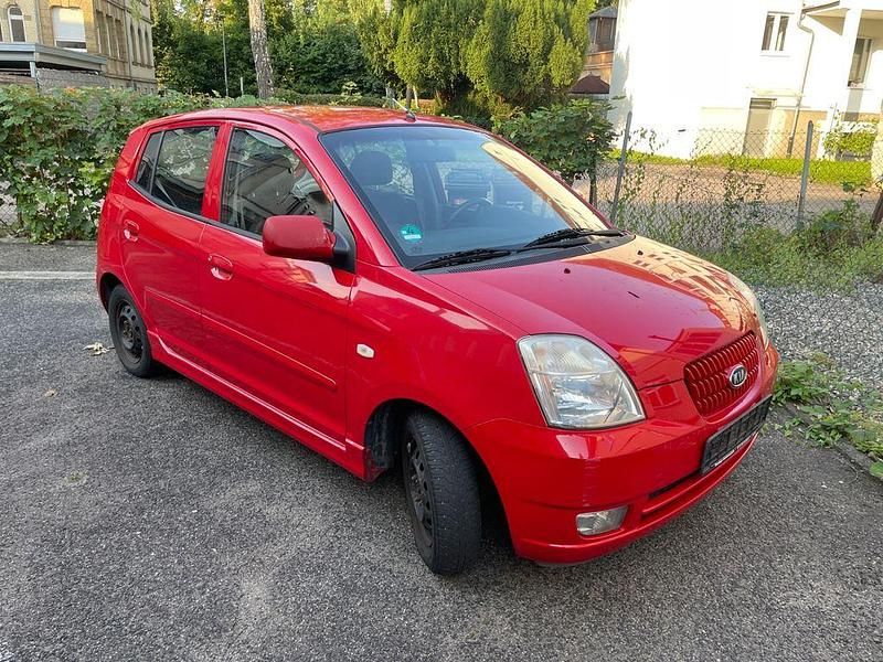 Rot Gebraucht 2006 Kia Picanto EX Kleinwagen | 1.490 € (Guter Preis) - Bild 1/4