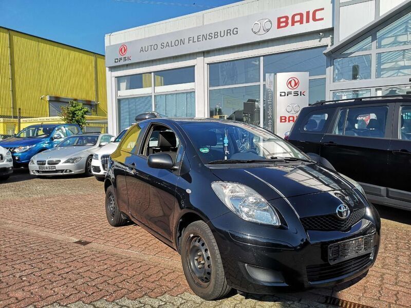 Black mica / ink Gebraucht 2009 Toyota Yaris Cool Kleinwagen | 1.999 € (Guter Preis) - Bild 1/4