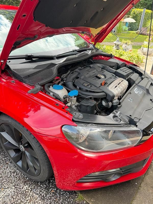 Gebraucht VW Scirocco 2009 Rot Coupé