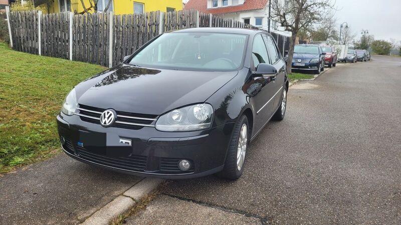 Schwarz Gebraucht 2008 VW Golf VI Trendline Kombi | 2.000 € (Superpreis) - Bild 1/4
