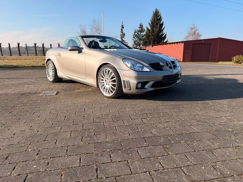Gebraucht Mercedes SLK55 AMG AMG 360 PS (264 kW) 2006 Silber Cabrio