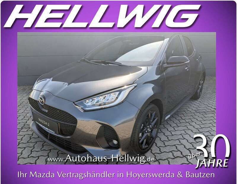 Lead grey metallic Neu 2025 Mazda 2 Homura-Line Kleinwagen | 23.580 € (Guter Preis) - Bild 1/4