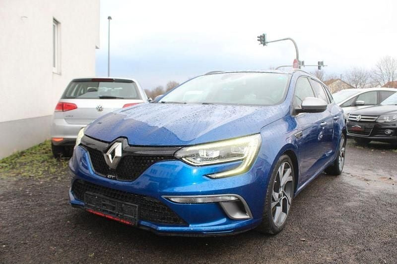 Gebraucht Renault Mégane III GT 205 PS (150 kW) 2016 Blau Limousine