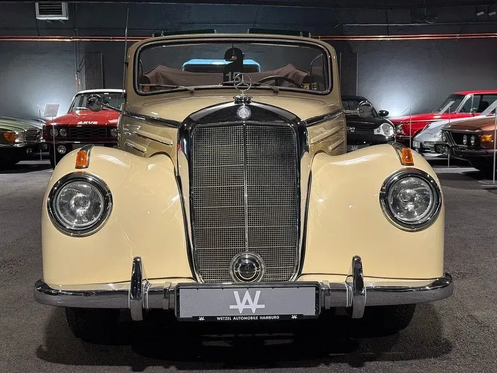Gebraucht Mercedes 220 80 PS (58 kW) 1952 Weiß Cabrio