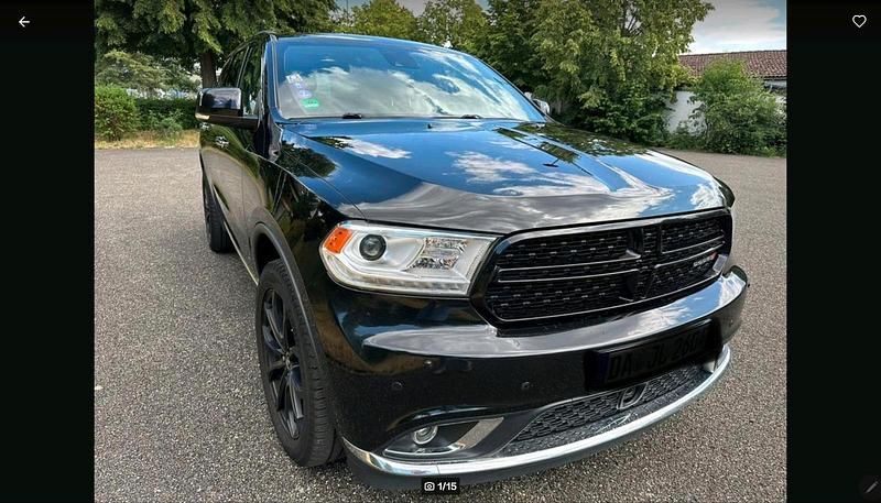 Gebraucht Dodge Durango 300 PS (220 kW) 2017 Schwarz SUV
