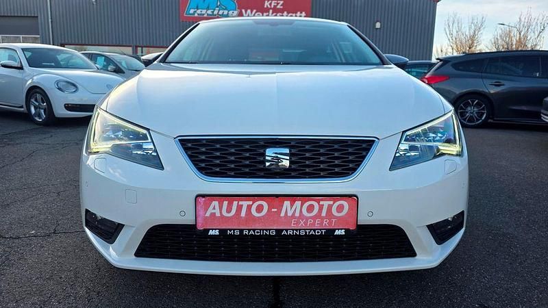 Gebraucht Seat Leon SC CONNECT 110 PS (80 kW) 2015 Weiß Kleinwagen