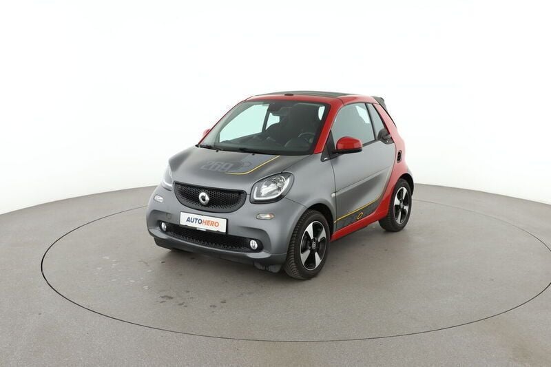 Grau Gebraucht 2018 Smart ForTwo Cabrio Basis Cabrio | 15.150 € (Superpreis) - Bild 1/4
