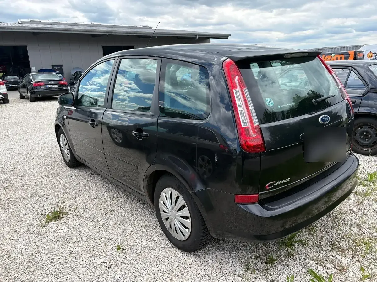 Gebraucht Ford C-MAX 101 PS (74 kW) 2009 Schwarz Van / Kleinbus