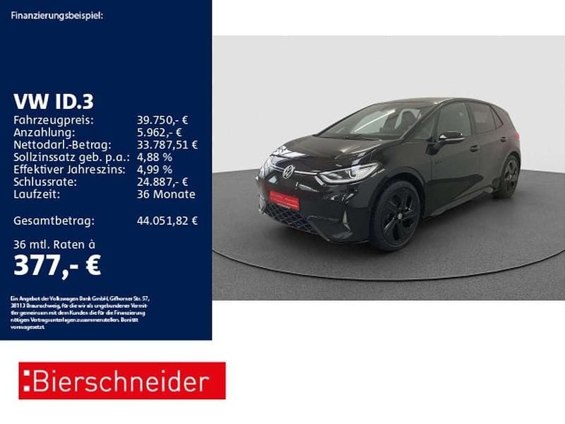 Gebraucht VW ID.3 GTX 210 kW (286 PS) 2024 Schwarz Kleinwagen