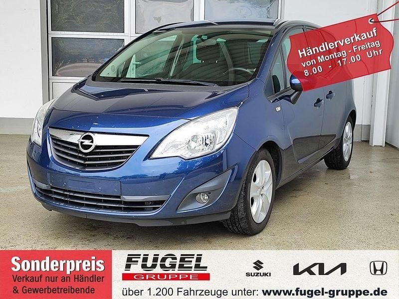 Ozean blau (p2) Gebraucht 2011 Opel Meriva Van / Kleinbus | 3.399 € (Guter Preis) - Bild 1/4