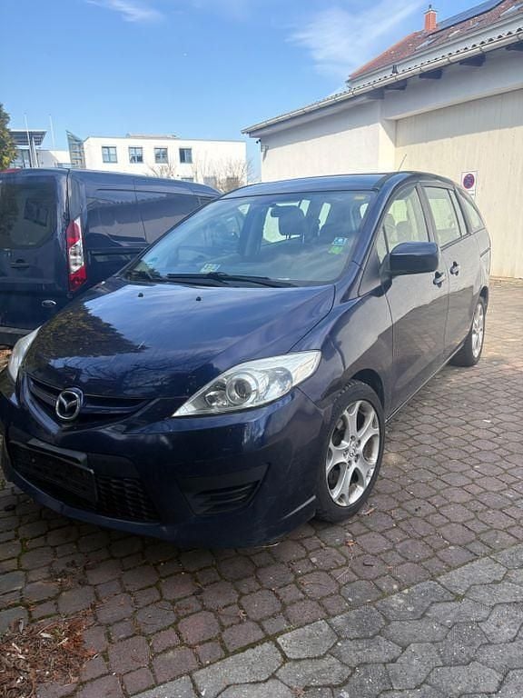 Gebraucht Mazda 5 Center-Line 155 PS (114 kW) 2010 Blau Van / Kleinbus