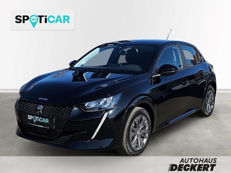 Schwarz Gebraucht 2021 Peugeot e-208 Active Kleinwagen | 14.290 € (Guter Preis) - Bild 1/4