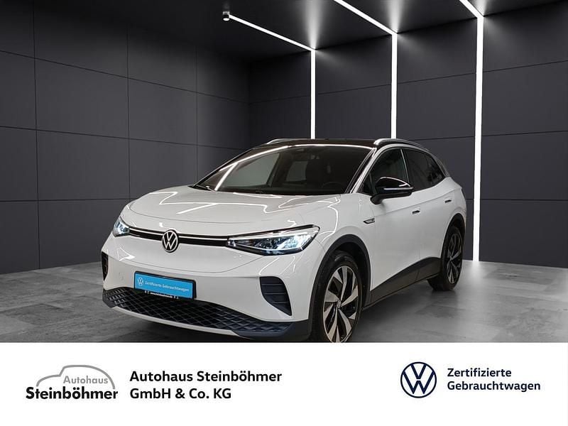 Gebraucht VW ID.4 Pro Performance 210 kW (286 PS) 2021 Gletscherweiss (weiß) SUV