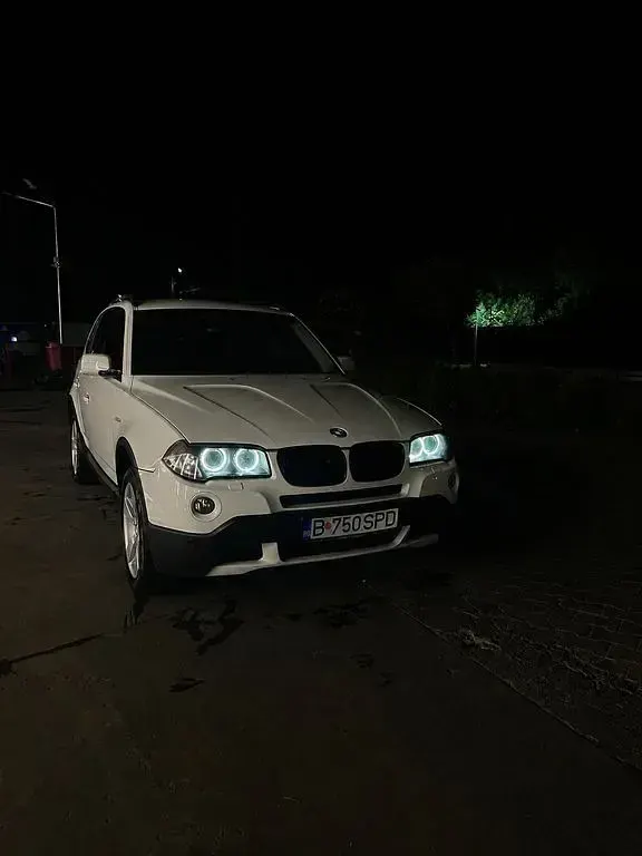 Gebraucht BMW X3 Sport Line 177 PS (130 kW) 2009 Weiß SUV
