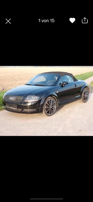 Schwarz Gebraucht 2002 Audi TT Roadster Cabrio | 4.490 € (Guter Preis) - Bild 1/4