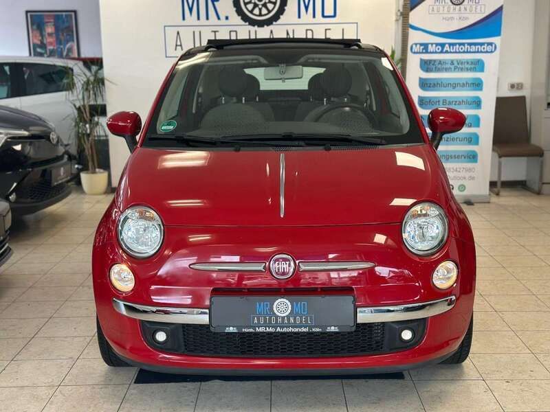 Colore esterno (passione rot) Gebraucht 2013 Fiat 500C Lounge Cabrio | 7.800 € (Fairer Preis) - Bild 1/4