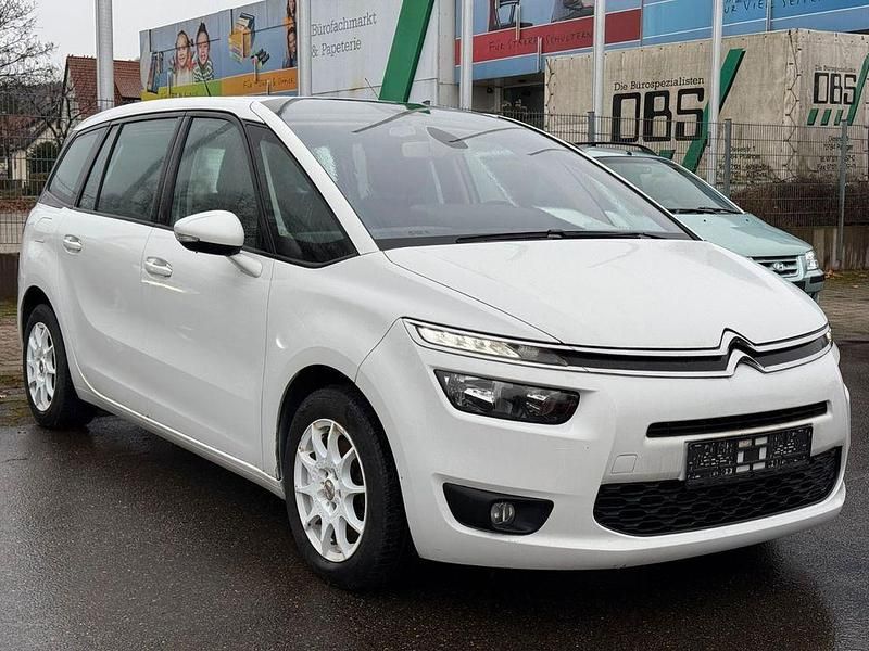 Weiß Gebraucht 2014 Citroën Grand C4 Picasso Seduction Van / Kleinbus | 4.950 € (Superpreis) - Bild 1/4