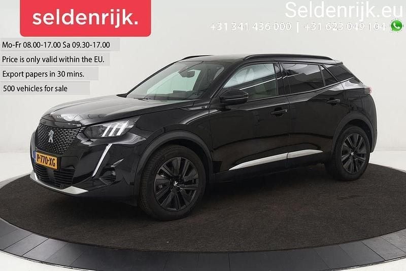 Schwarz Gebraucht 2021 Peugeot e-2008 GT SUV | 13.900 € (Superpreis) - Bild 1/4