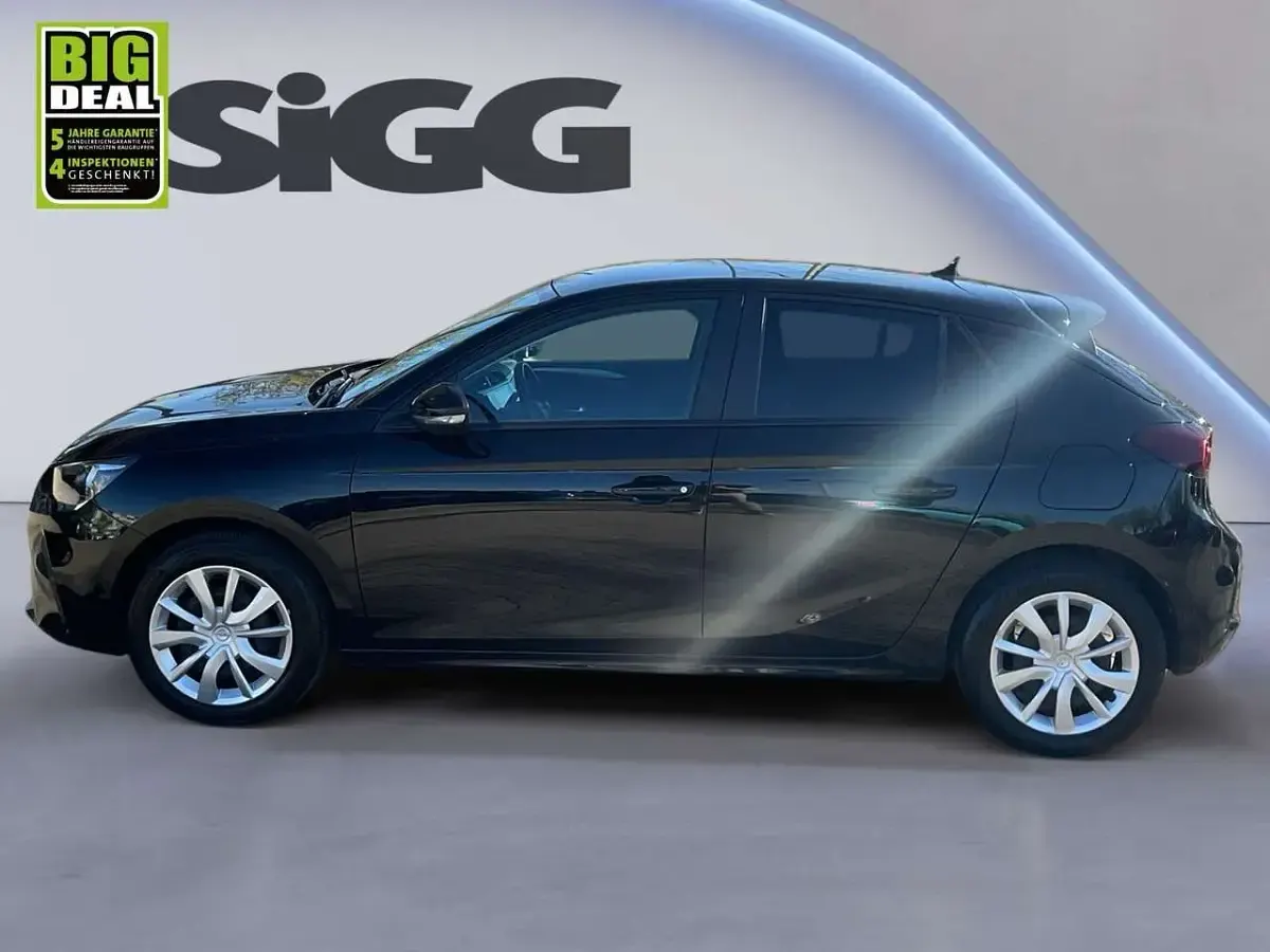 Używany Opel Corsa Edition+ 75 KM (55 kW) 2023 Czarny Hatchback