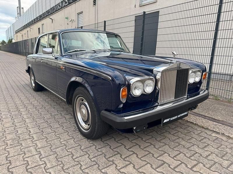 Royal blau Gebraucht 1978 Rolls Royce Silver Shadow Limousine | 49.950 € - Bild 1/4