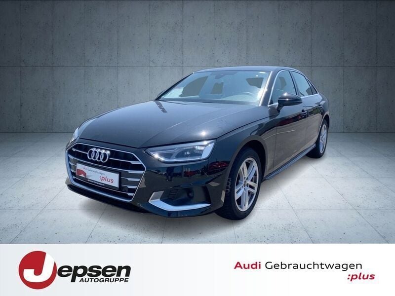 Mythosschwarz metallic Gebraucht 2024 Audi A4 Advanced Plus Limousine | 35.490 € (Fairer Preis) - Bild 1/4