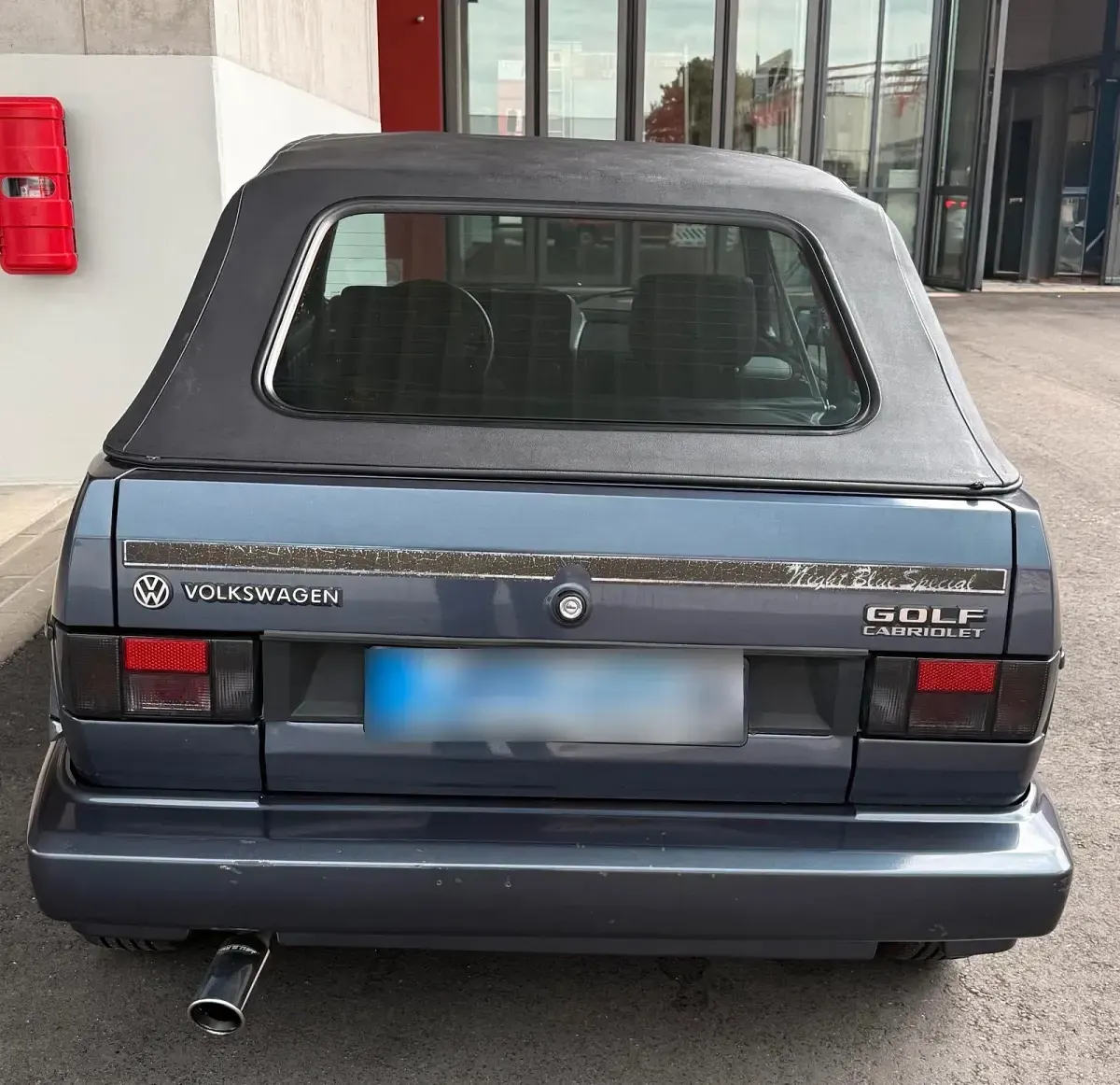 Gebraucht VW Golf Cabriolet 98 PS (72 kW) 1989 Blau Cabrio