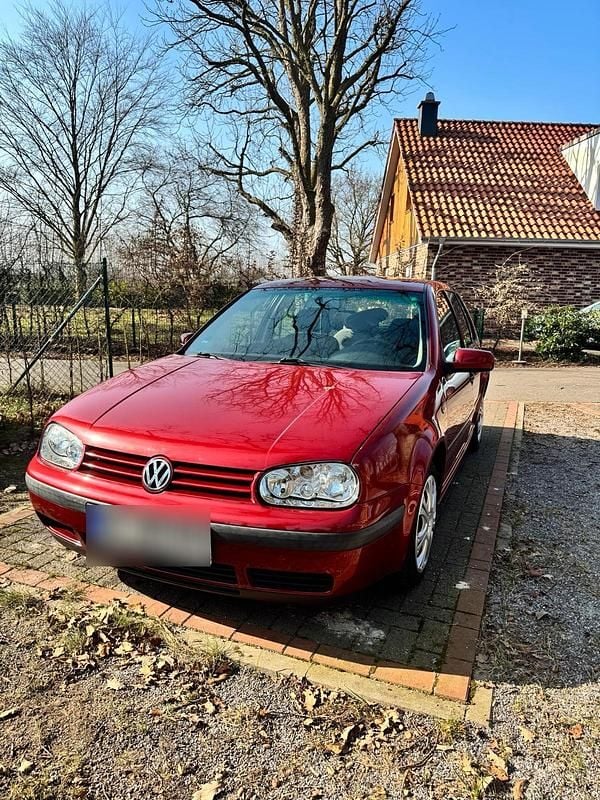 Gebraucht VW Golf IV 75 PS (55 kW) 1998 Rot Kleinwagen