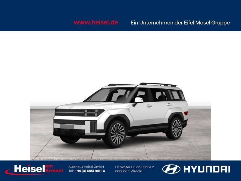 Weiß Neu 2025 Hyundai Santa Fe Signature SUV | 54.860 € - Bild 1/4