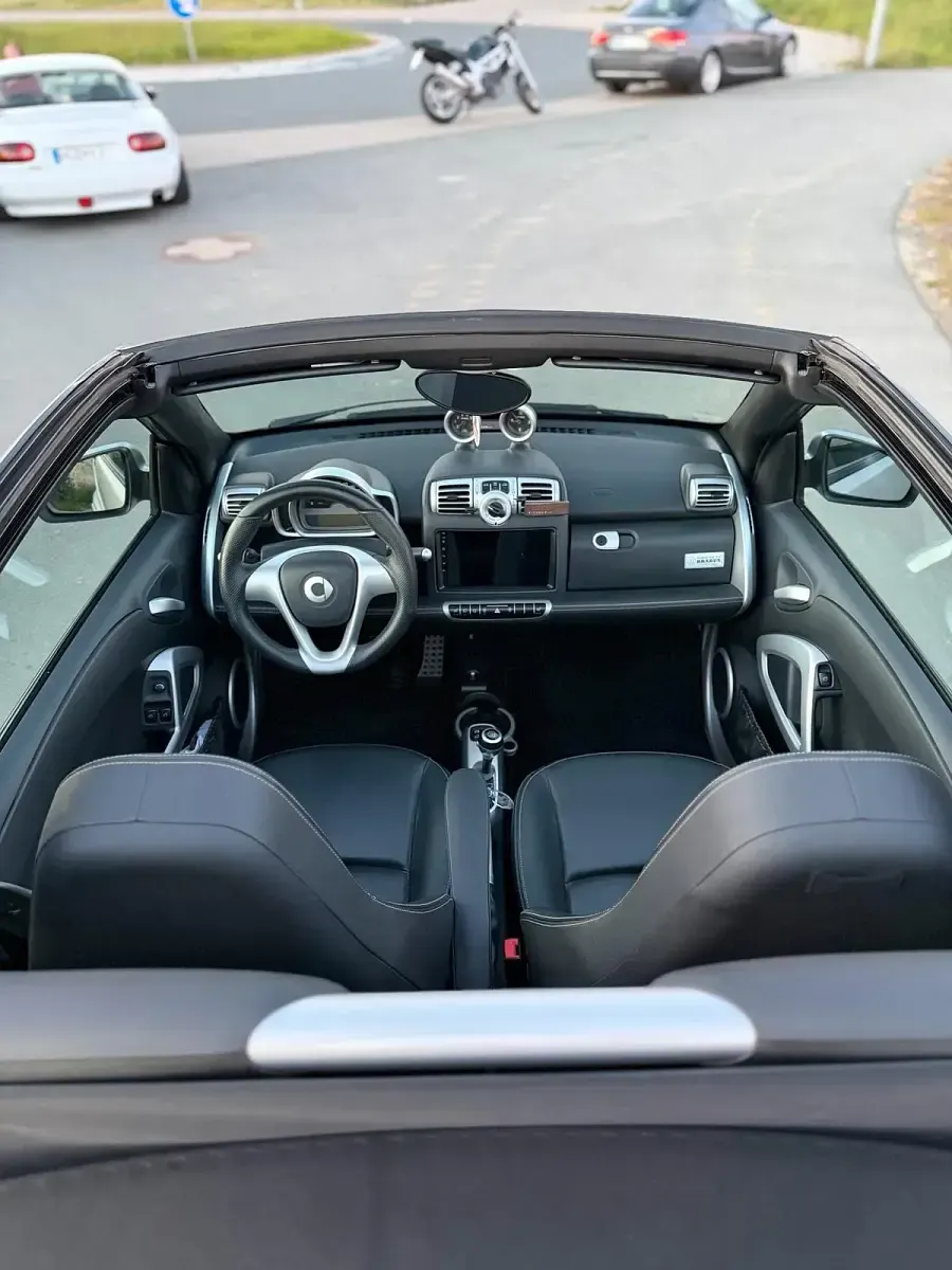 Gebraucht Smart ForTwo Cabrio Brabus Xclusive 98 PS (72 kW) 2010 Silber Cabrio