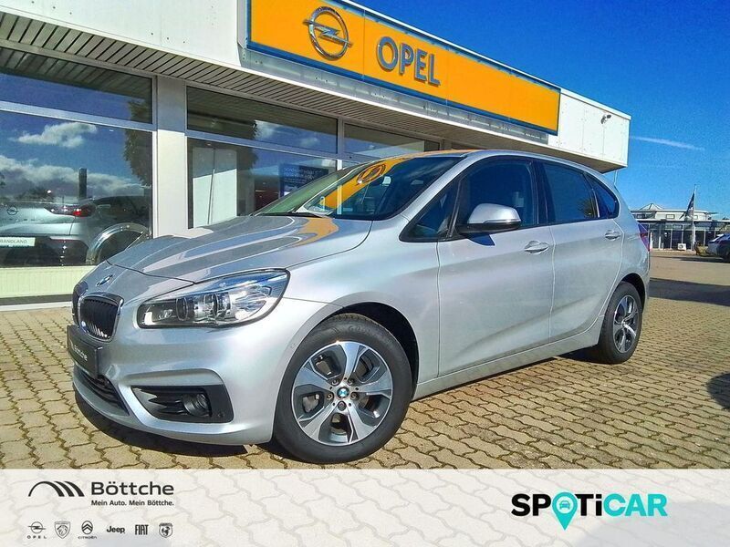 Silber Gebraucht 2018 BMW 218 Active Tourer Advantage Van / Kleinbus | 14.550 € (Fairer Preis) - Bild 1/4