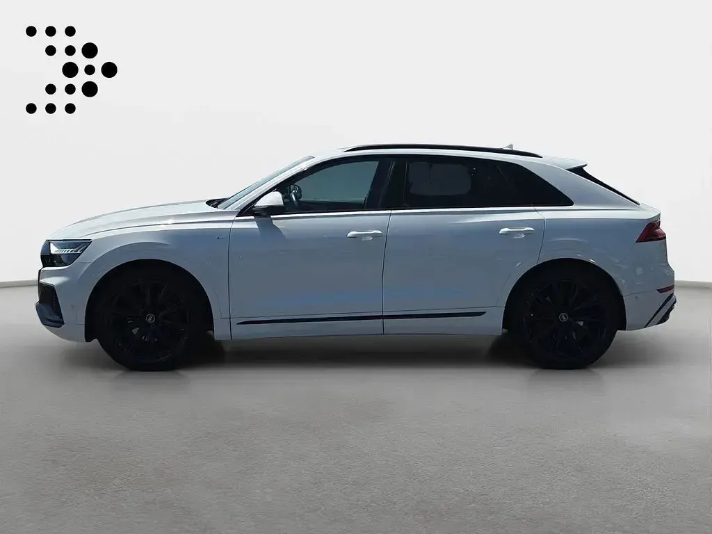 Gebraucht Audi Q8 S-Line 286 PS (210 kW) 2023 Gletscherweiß metallic SUV
