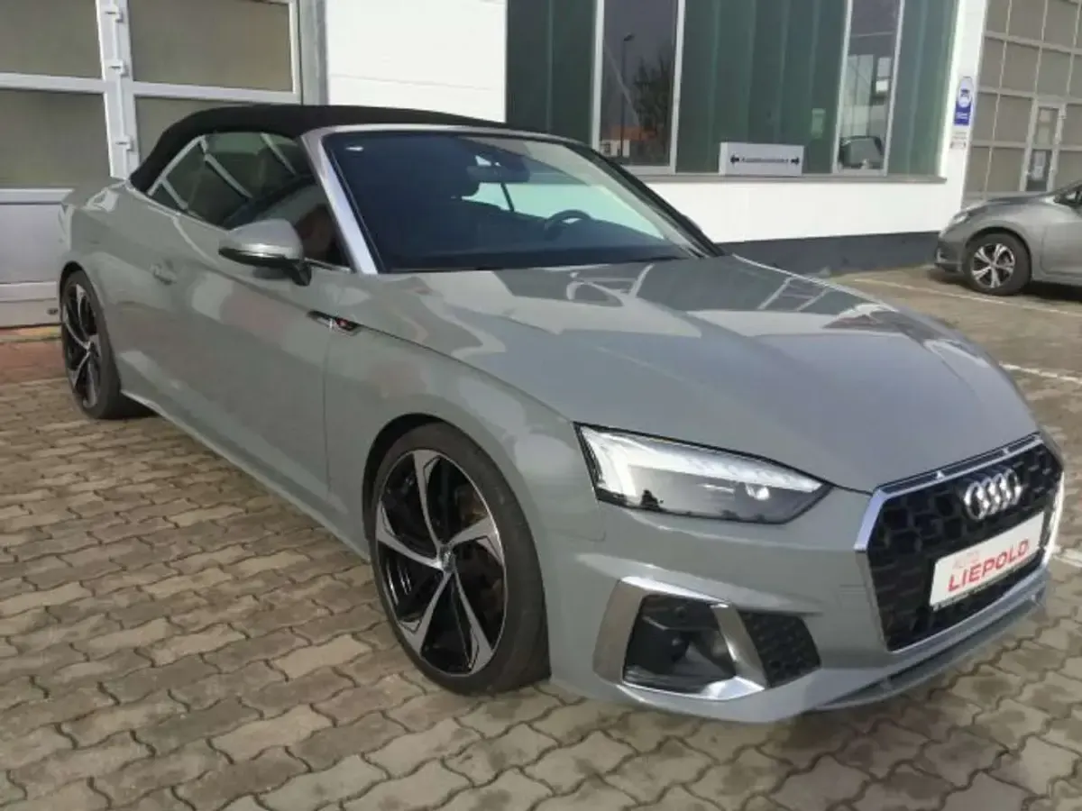 Gebraucht Audi A5 Cabriolet S-Line 190 PS (139 kW) 2020 Quantumgrau Cabrio