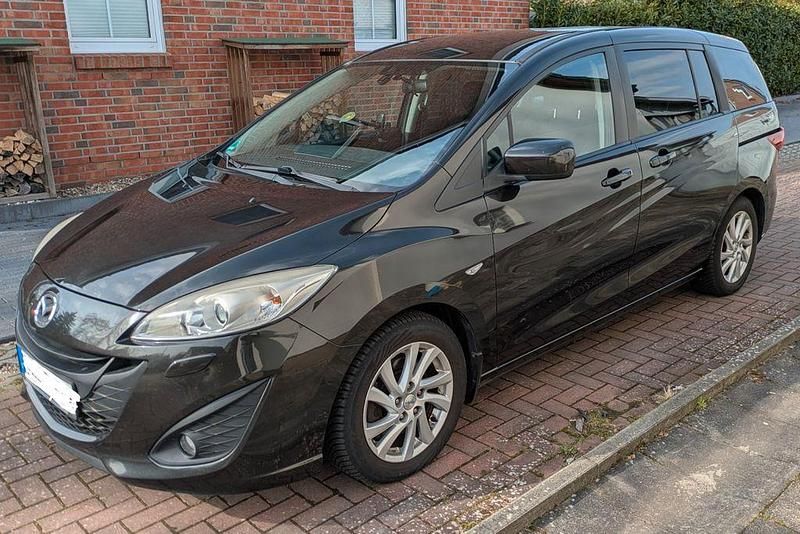Gebraucht Mazda 5 Center-Line 116 PS (85 kW) 2012 Schwarz Van / Kleinbus