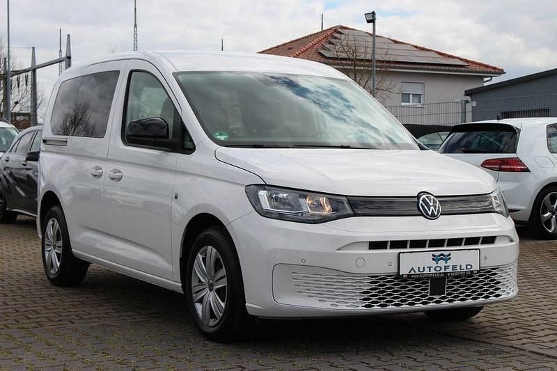 Gebraucht VW Caddy IQ Drive 122 PS (89 kW) 2021 Weiß Van / Kleinbus