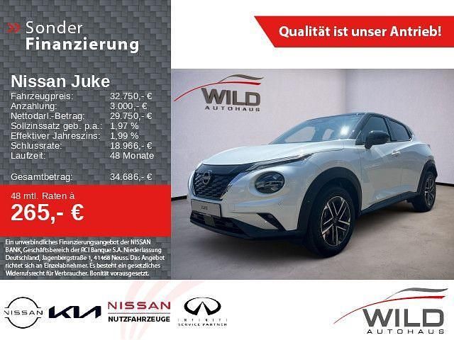 Weiß Neu 2025 Nissan Juke 360º SUV | 30.650 € (Fairer Preis) - Bild 1/4