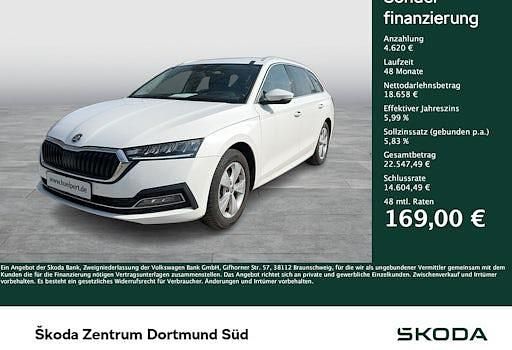 Gebraucht Skoda Octavia Style 115 PS (84 kW) 2023 Weiß Kombi