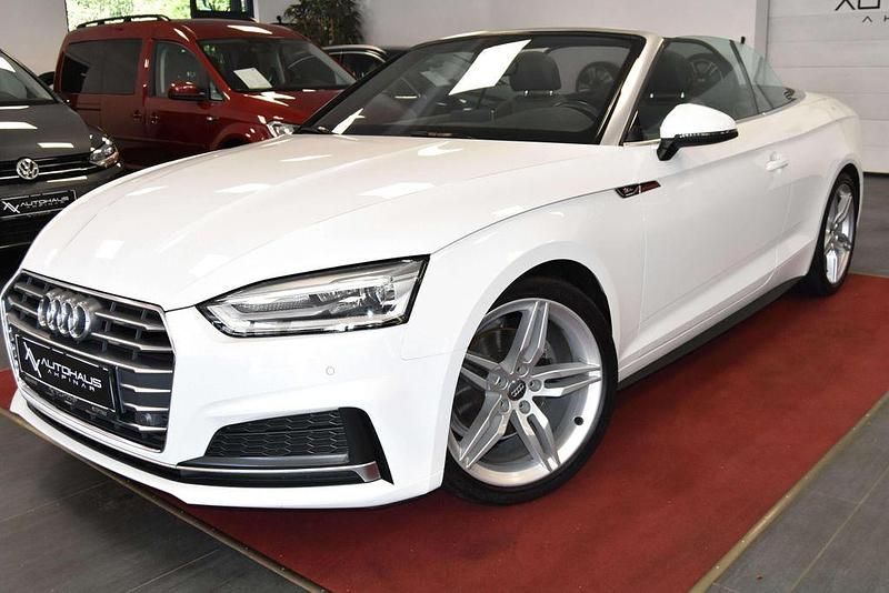 Weiß Gebraucht 2017 Audi A5 Cabriolet S-line plus Cabrio | 26.999 € (Fairer Preis) - Bild 1/4