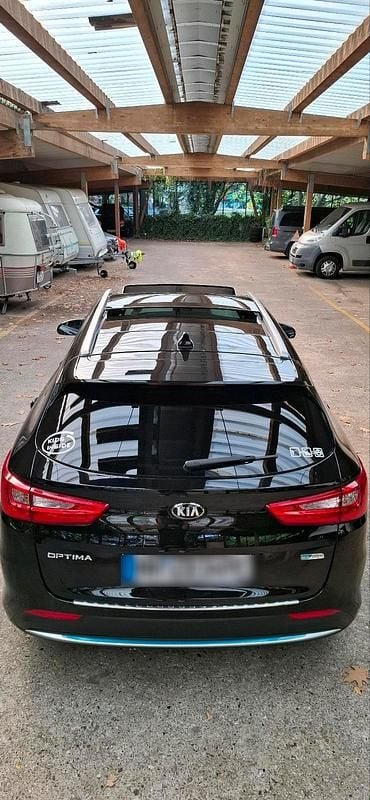 Gebraucht Kia Optima 205 PS (150 kW) 2017 Schwarz Kombi