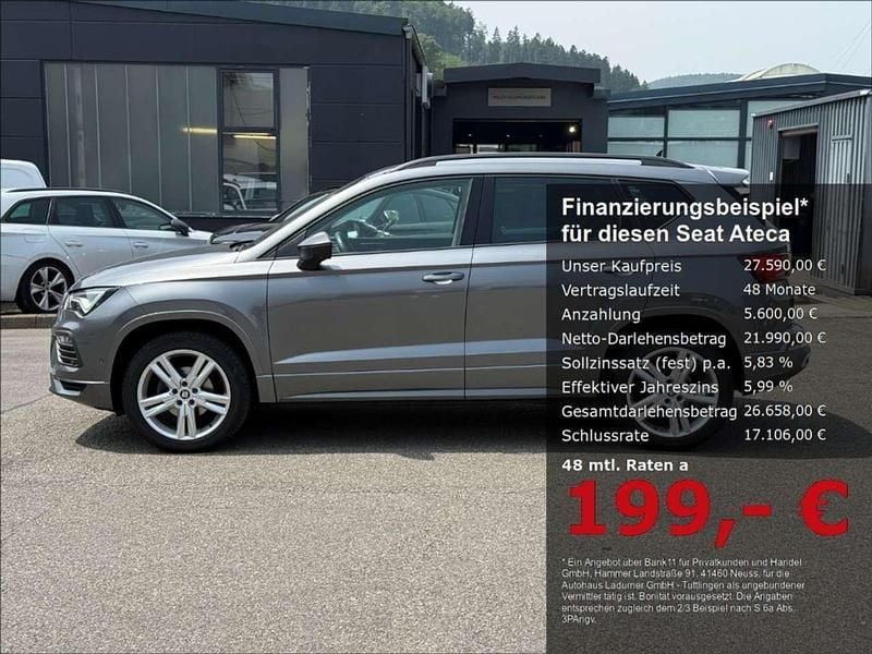 Grau Gebraucht 2022 Seat Ateca FR SUV | 27.590 € (Fairer Preis) - Bild 1/4