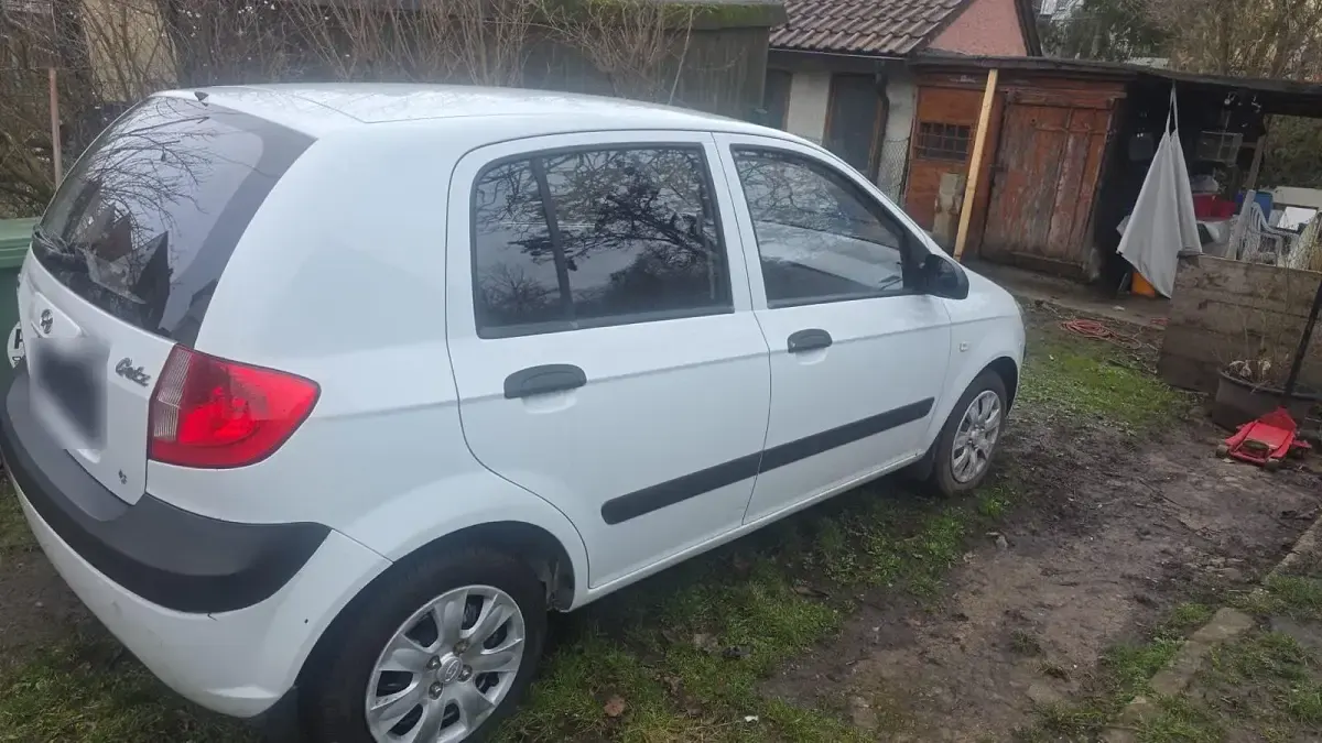 Gebraucht Hyundai Getz 67 PS (49 kW) 2009 Weiß Kleinwagen